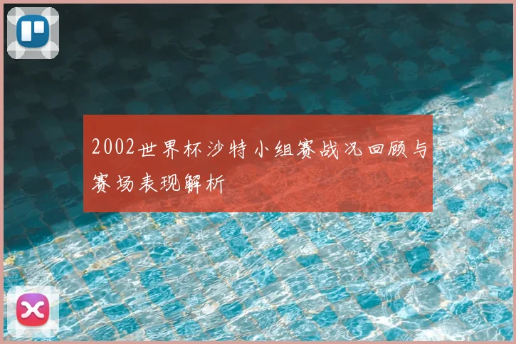 2002世界杯沙特小组赛战况回顾与赛场表现解析